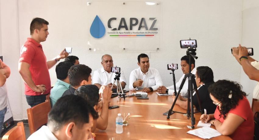 Logro para resaltar, saneamiento financiero de la CAPAZ: alcalde Sánchez Allec