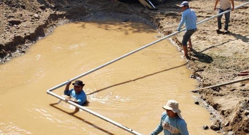 CAPAZ resuelve abasto de agua potable para la comunidad El Calabazal 
