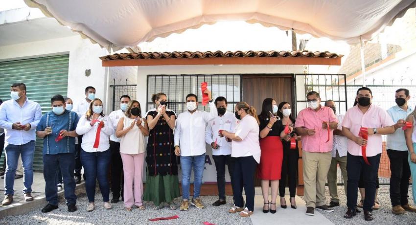 Gobierno de Jorge Sánchez Allec dignifica oficinas del Registro Civil en comunidad de San José Ixtapa