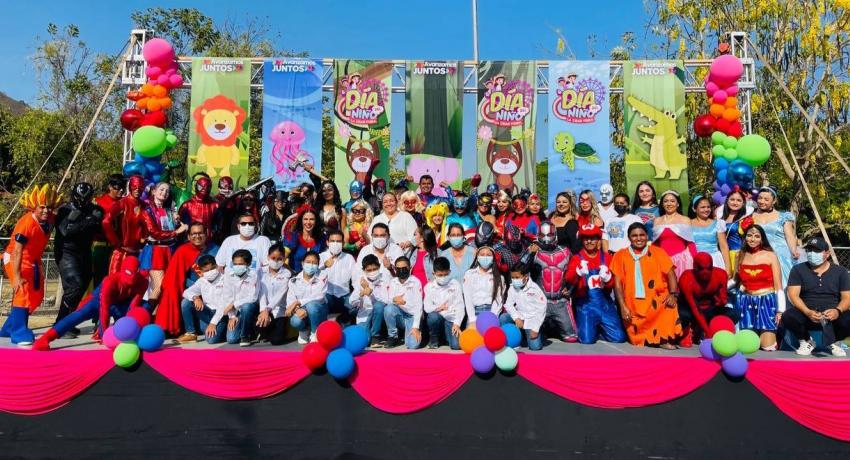 Gobierno de Jorge Sánchez Allec organiza con éxito Gran Feria del Día del Niño 2022