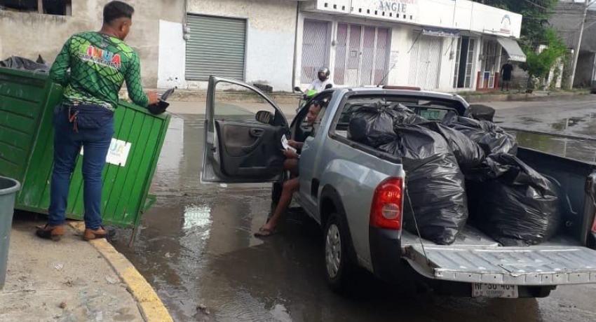 Gobierno de Zihuatanejo activa guardias ambientales para intensificar la limpieza de la ciudad. 