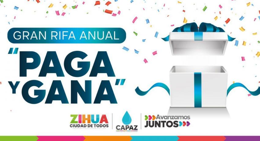 CAPAZ realizará por cuarto año consecutivo rifa de premios entre usuarios más cumplidos.