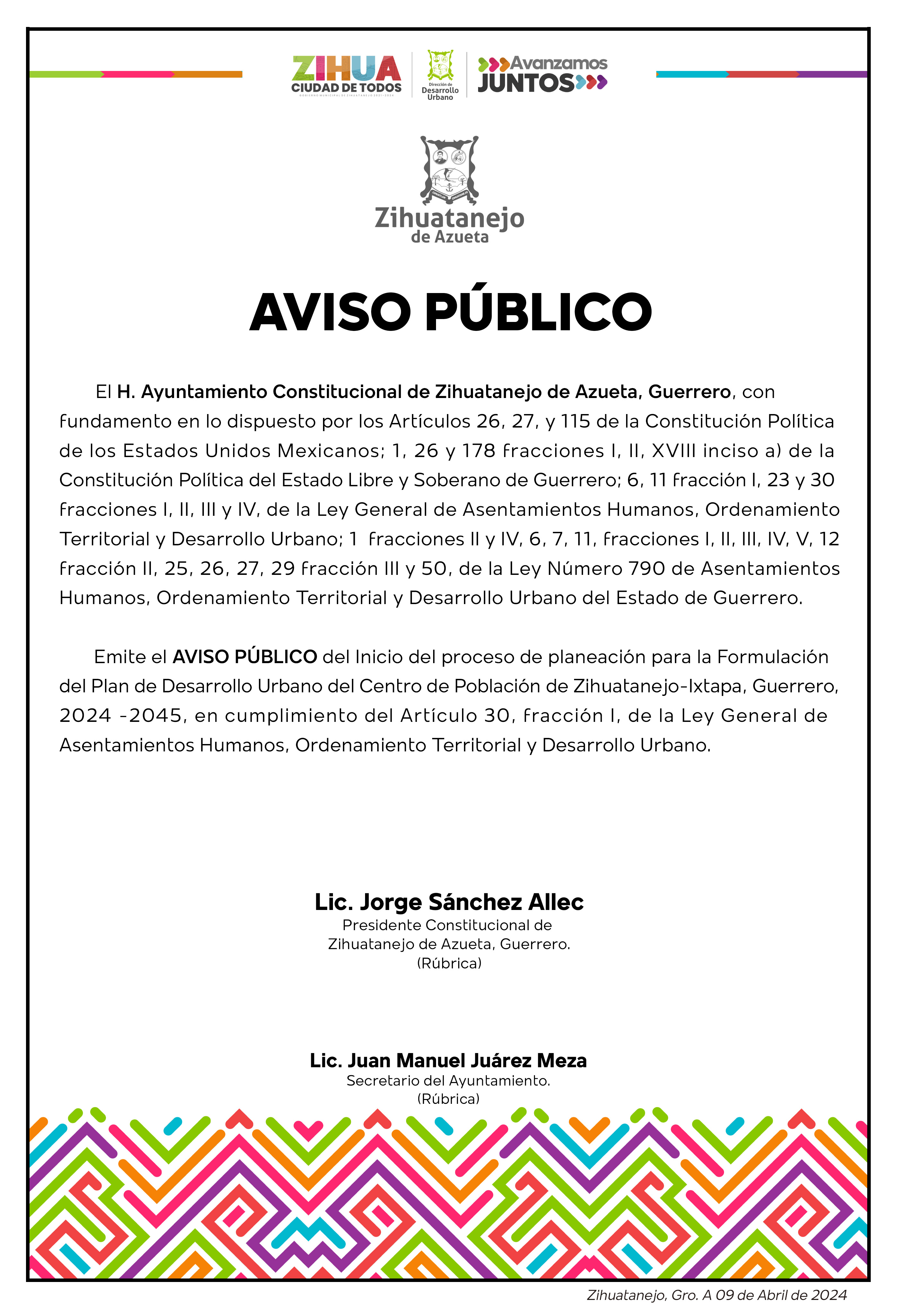 aviso