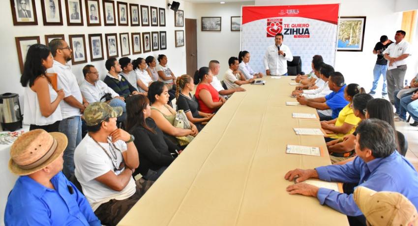 Alcalde JSA apoya a grupo de 15 personas con entrega de actas del Registro Civil gratuitas