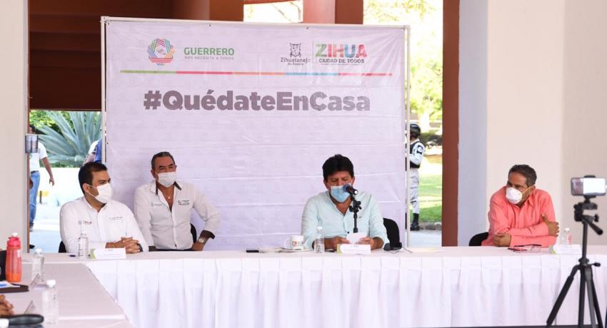 Jorge Sánchez reconoce apoyo del gobernador HAF para Zihuatanejo