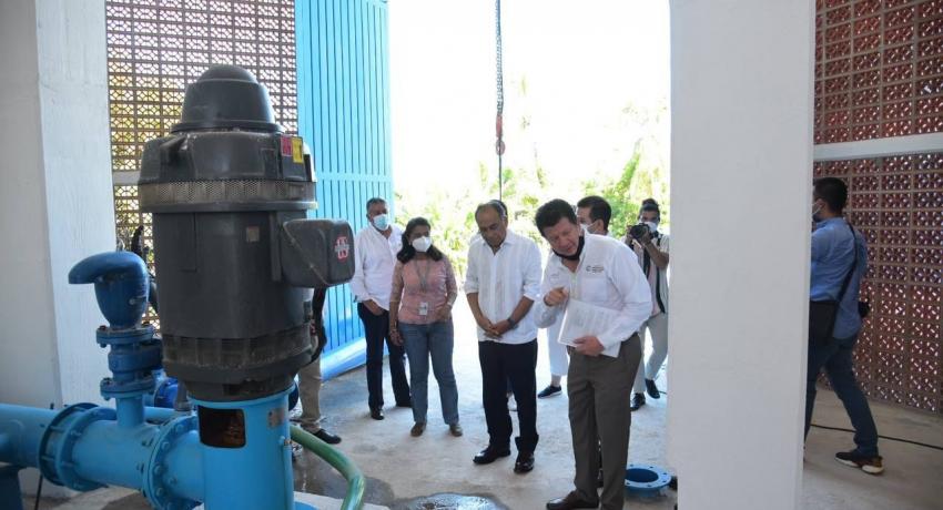 El proyecto garantiza suministro de agua para los próximos 20 años en Zihuatanejo