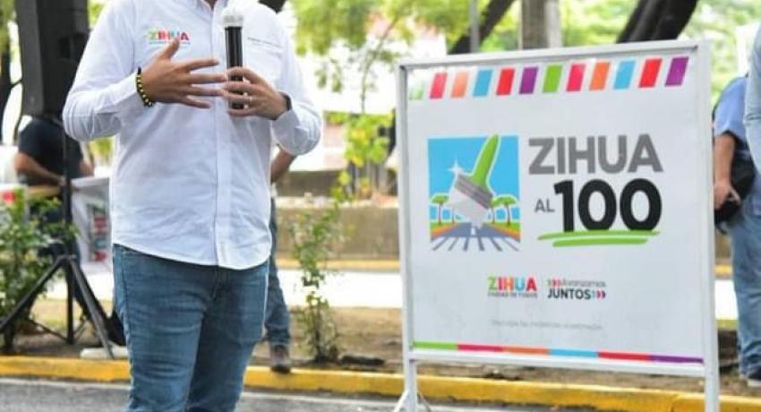 Jorge Sánchez Allec pone en marcha programa Zihua al 100