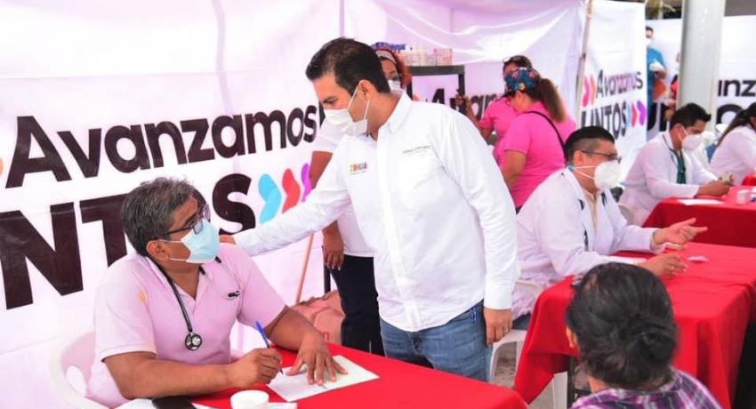 Gobierno de Zihuatanejo llevó Brigada Médica Asistencial a Pantla 