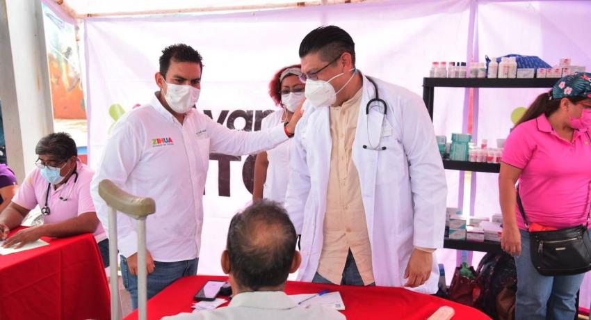 Gobierno de Zihuatanejo llevó Brigada Médica Asistencial a Pantla 