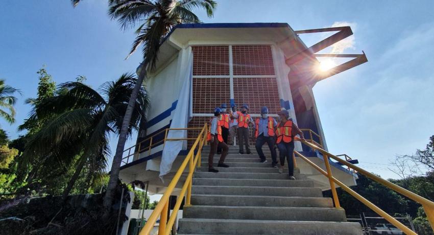 Funcionarios estatales de Tabasco visitan Pozo Radial de Zihua 