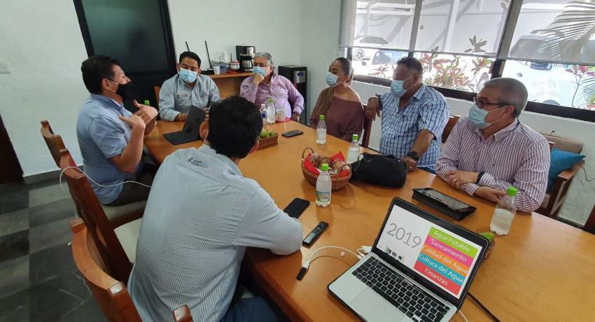 Funcionarios estatales de Tabasco visitan Pozo Radial de Zihua 
