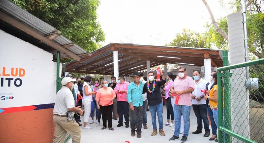Presidente Jorge Sánchez Allec inaugura la rehabilitación de la Casa de Salud en San Miguelito.