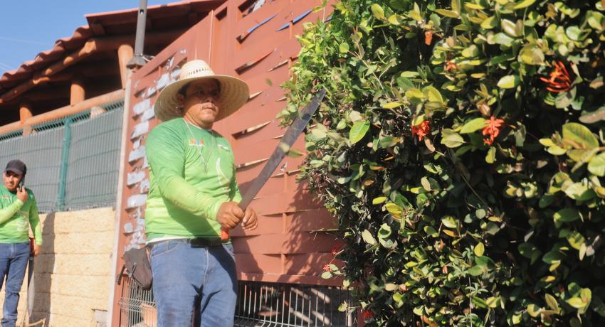 Gobierno de Zihuatanejo impulsa gran jornada de limpieza en la colonia La Puerta