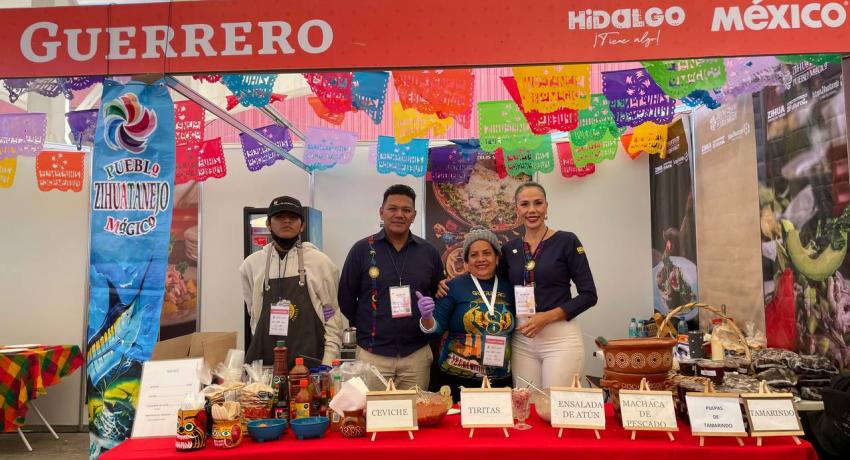 Zihuatanejo destaca en el Tianguis Nacional de Pueblos Mágicos 2025