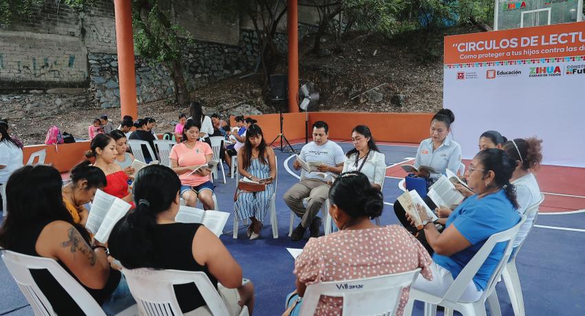 Gobierno de Lizette Tapia Castro busca proteger a estudiantes de secundaria contra las drogas