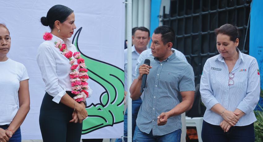 El Gobierno Municipal arranca la pavimentación de la calle Ruiz Massieu en la colonia Primer Paso Cardenista.