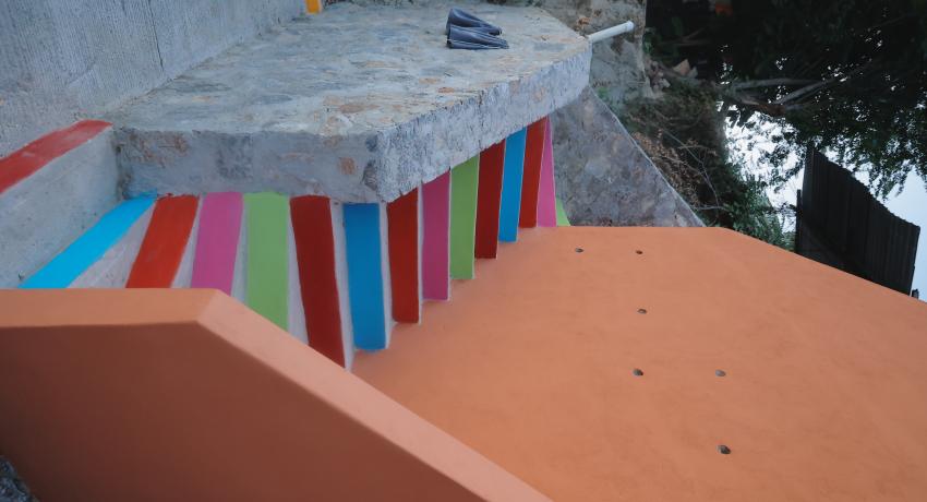 Lomas del Quebrachal recibe calle pavimentada