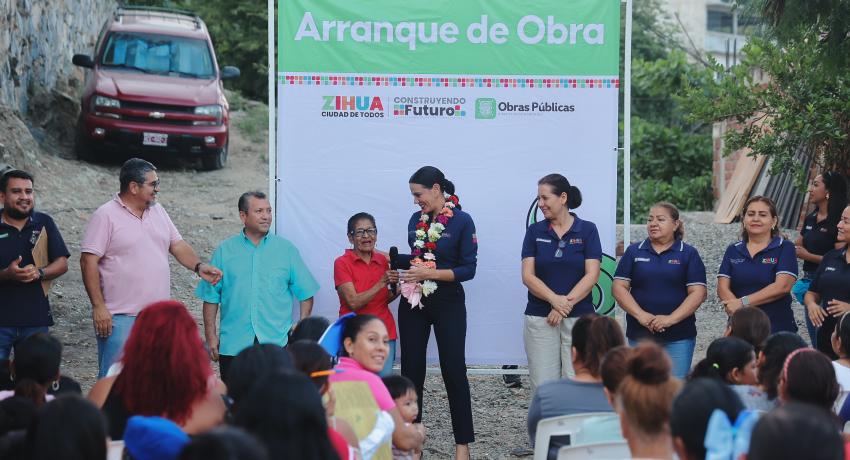 Banderazo de Construcción – Calle junto al Jardín de Niños (Col. El Manguito)