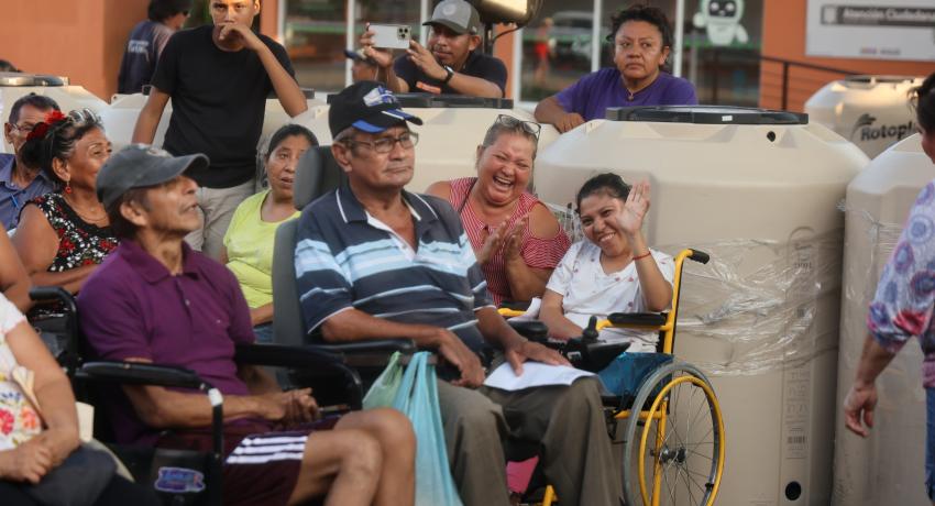 Gobierno de Lizette Tapia Castro beneficia a personas con discapacidad en el municipio con el programa “Construyendo mi Hogar”