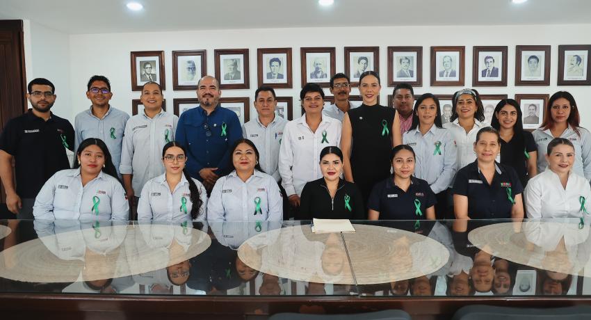 Presidenta Lizette Tapia Castro participa en sesión de trabajo del Comité de Ética y Prevención de Conflictos de Intereses 