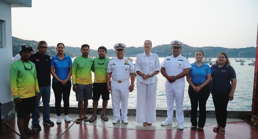 Gobierno de Zihuatanejo impulsa el deporte y la pesca responsable en el 3er. Torneo de Pesca del Pez Vela