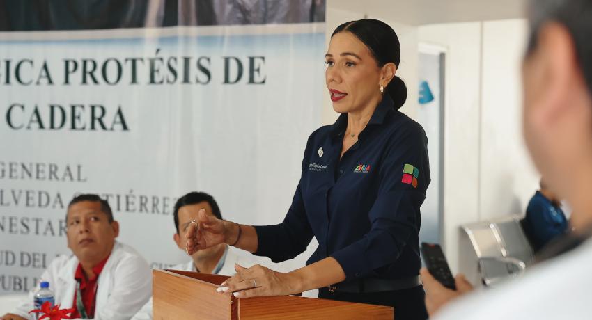 Arranca jornada quirúrgica de prótesis de rodilla y cadera.