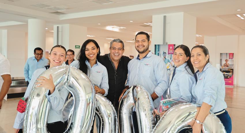 Supera Ixtapa Zihuatanejo su récord anual de pasajeros vía aérea.