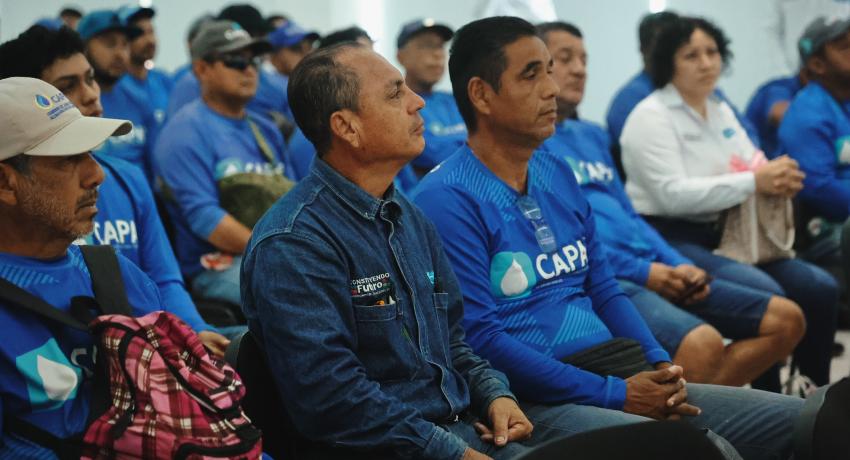 CAPAZ fortalece la cultura hídrica con su tercera jornada de conferencias internas.
