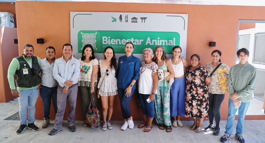 Presidenta Lizette Tapia Castro inaugura el primer Centro Municipal de Bienestar Animal y Vida Silvestre