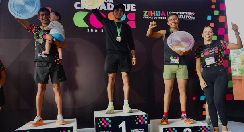 Todo un éxito la 2da Carrera "Zihua Ciudad que Corre"