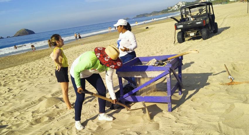 Servicios Públicos mantiene la ciudad limpia en temporada vacacional.