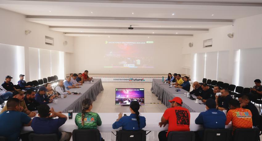 Continúan las reuniones de CIVATIZ por parte del Gobierno de Zihuatanejo 