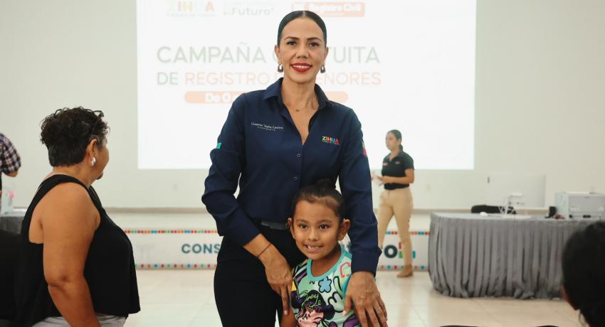 Gobierno de Zihuatanejo beneficia a decenas de familias con campaña gratuita de Registro de Nacimiento