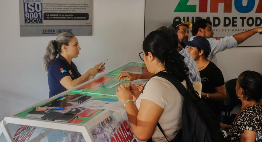 Gobierno que encabeza la presidenta Lizette Tapia Castro supera resultados en pago del impuesto predial 2026