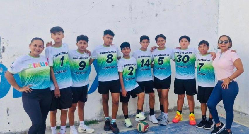 Selectivo de Zihuatanejo obtiene dos campeonatos en etapa estatal en voleibol Juegos CONADE 2026.
