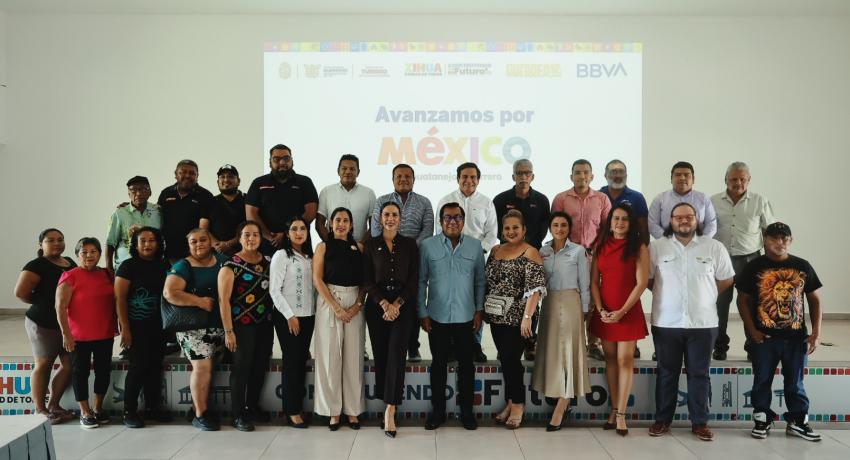 Presidenta Lizette Tapia Castro invita a empresarios turísticos a aprovechar financiamiento ofrecido por BBVA