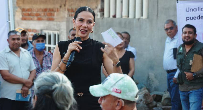 Colonias de muchos años ya se benefician de la obra pública.