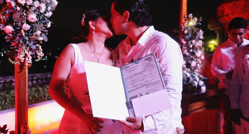 Gran éxito del programa de bodas “Sí acepto” en el municipio.