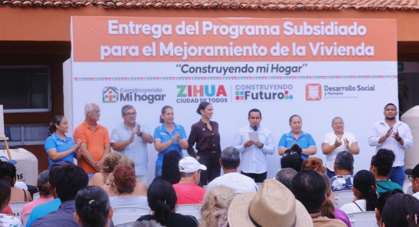 Construyendo mi Hogar beneficia a más familias con material subsidiado para el mejoramiento de vivienda