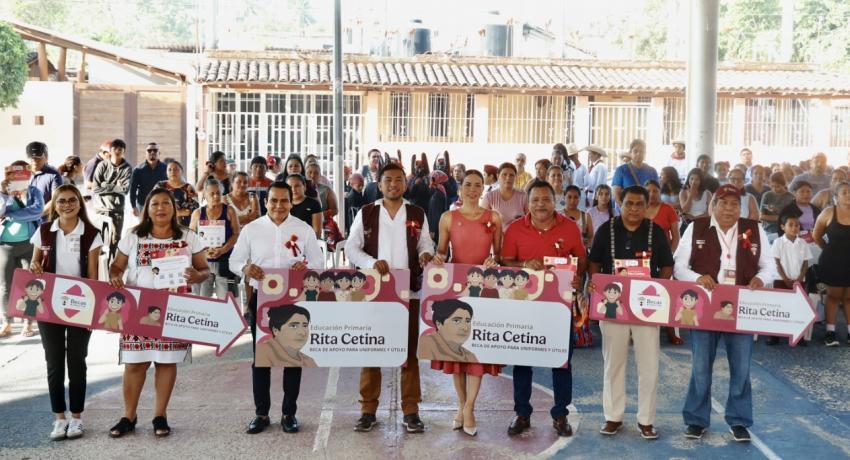 Gobierno de Zihuatanejo agradece al Gobierno Federal traer al municipio la beca Rita Cetina