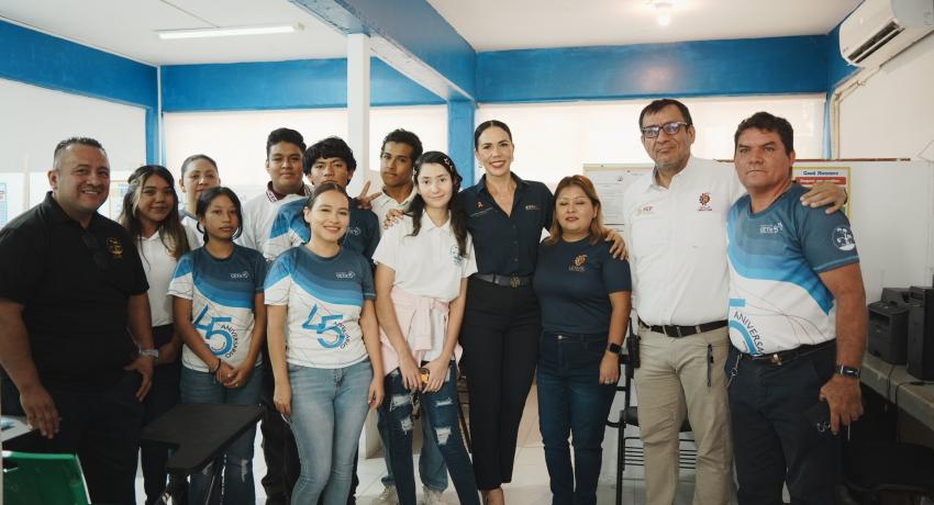 Gobierno de Lizette Tapia Castro avanza en escuelas con el programa Pintando la Salud Mental con Colores