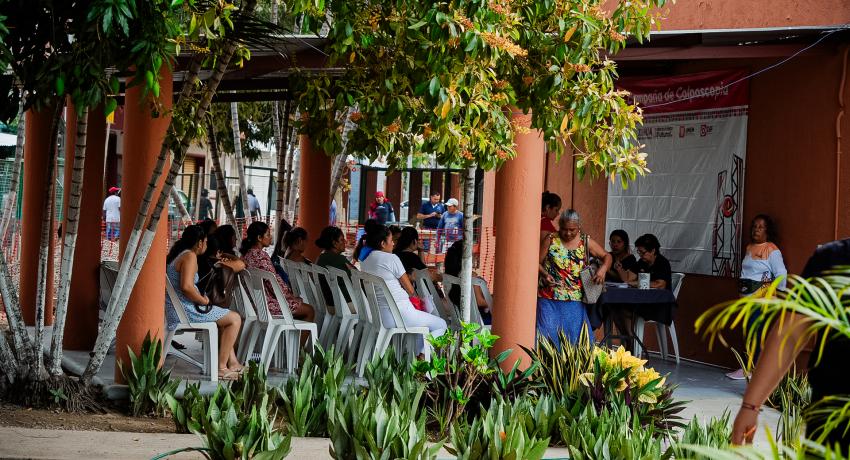 Mujeres del municipio beneficiadas con la campaña de colposcopia