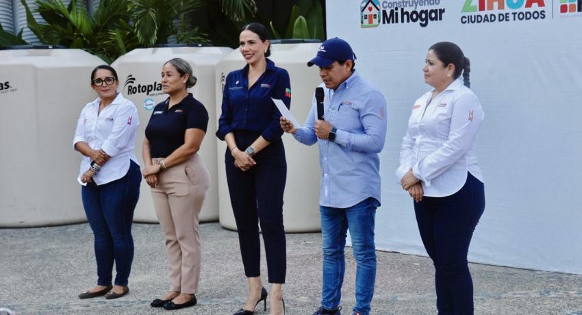 Construyendo mi Hogar beneficia a zihuatanejenses de colonias y comunidades.