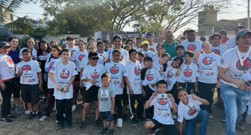 Se realiza la 2° edición del Festival Deportivo de San José Ixtapa