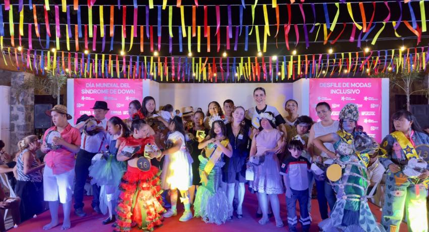 Emotiva conmemoración del Día Mundial del Síndrome de Down: son personas con los mismos derechos, destacó Lizette Tapia Castro.