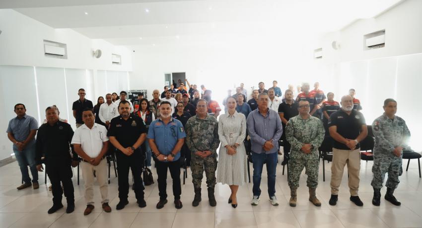 Presidenta Lizette Tapia Castro encabeza reunión regional sobre prevención de fenómenos naturales