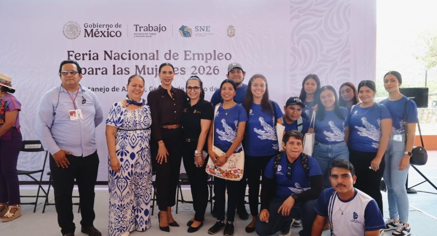 Con apoyo del gobierno de Lizette Tapia Castro se realiza Feria Nacional de Empleo para Mujeres 2026.