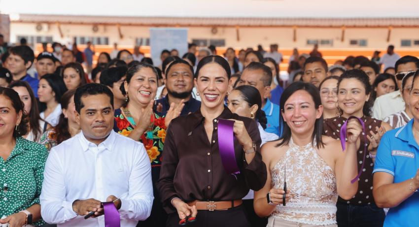 Con apoyo del gobierno de Lizette Tapia Castro se realiza Feria Nacional de Empleo para Mujeres 2026.