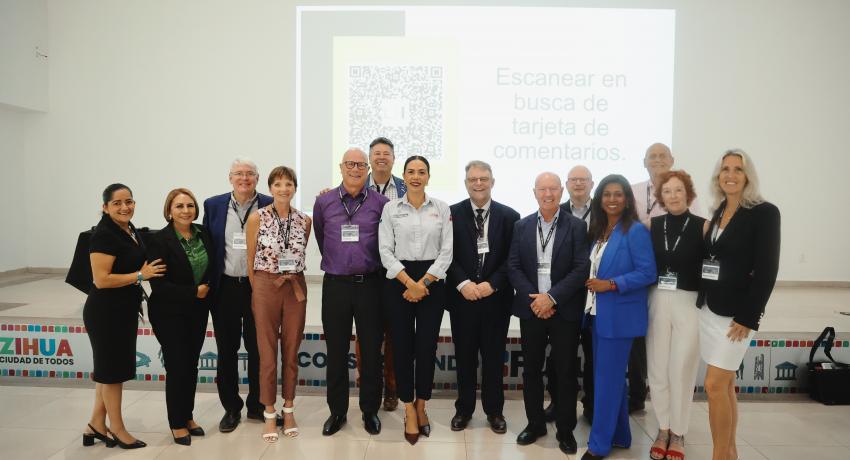 Presidenta Lizette Tapia Castro da la bienvenida a fundación global que impulsa el desarrollo empresarial