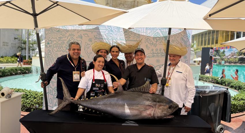 Gran presentación de Ixtapa Zihuatanejo en el Tianguis Turístico número 50.